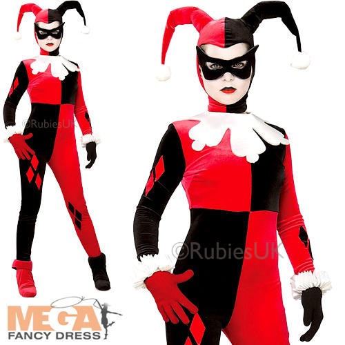 Costume harley quinn jester - harley,