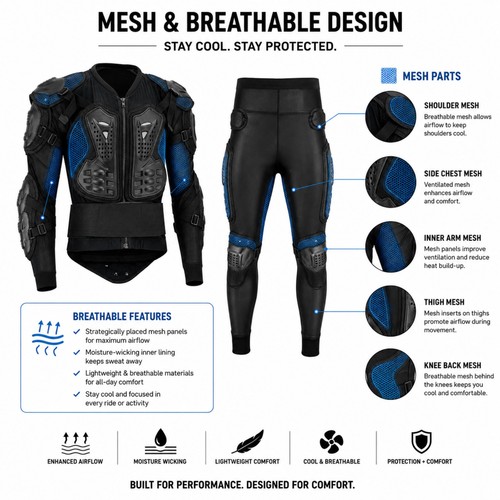 Giacca moto full body armatura - full,