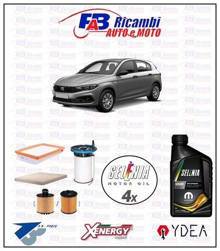 Kit tagliando fiat tipo - tipo, 1.3