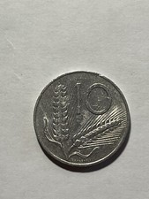 Moneta 10 lire spighe del 1968 BB REPUBBLICA ITALIANA RARA COLLEZIONE