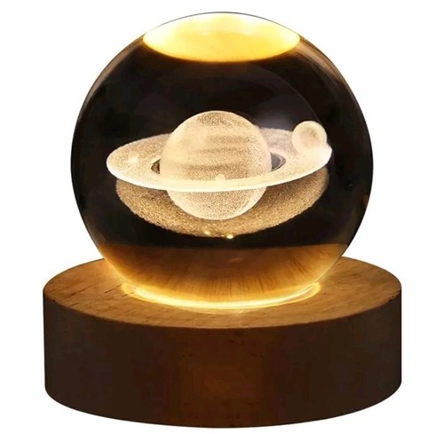 Led cristallo tavolo lampada - cristallo,