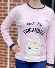 Pigiama donna top manica lunga