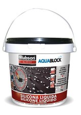 IMPERMEABILIZZANTE SILICONE LIQUIDO RUBSON SL 3000 KG 1 COLORE NERO 