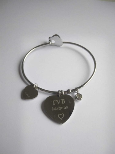 Bracciale donna acciaio - in,