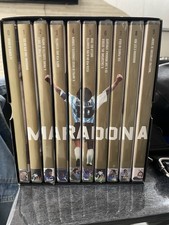 Cofanetto 10 DVD  Maradona La Gazzetta Dello sport Completo