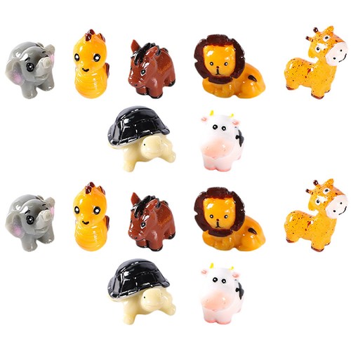 Pcs scultura animale in - ,