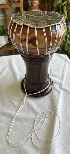 Vintage doumbek tamburo testa - vintage,