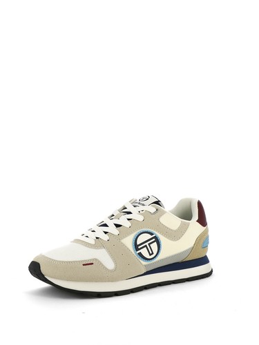 Sneakers stringate uomo beige