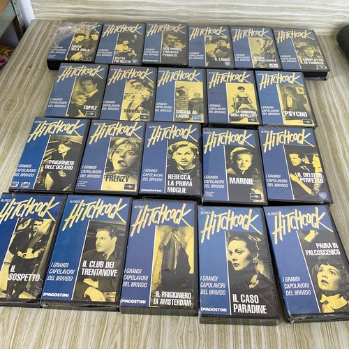 Alfred hitchcock vhs nuove - vhs,
