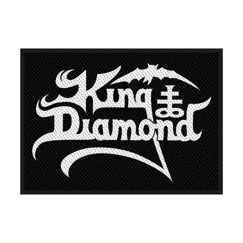 King diamond logo aufnäher - -,