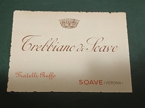 Etichetta vino trebbiano - etichetta, di