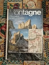 MERIDIANI MONTAGNE              N. 98 DOLOMITI SENZA CONFINI  CON CARTINA 