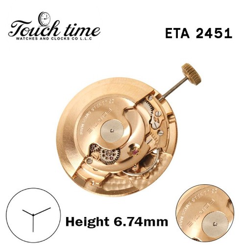 Eta 2451 fortis movimento - -,