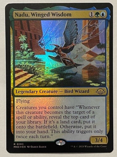 Mtg magic nadu winged - mtg,