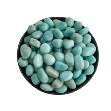 Amazzonite pietre vere naturali Burattate cristalloterapia chakra collezione