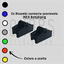 2x RICAMBI SLITTA MECCANISMO IKEA Behjälplig PER CERNIERA SCORREVOLE STAMPA 3D