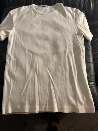 Shirt zara bianca spessa - t,