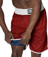 Pantaloncini Boxe Rosso/Blu