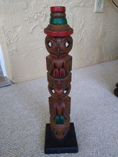 Totem vintage Alaskan 12 3/4"