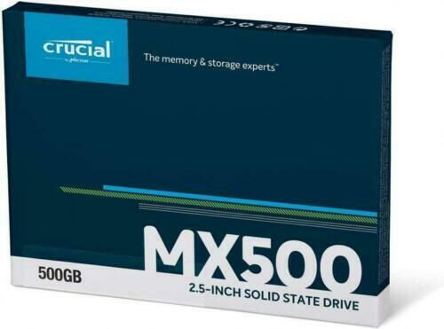 Crucial mx500 500gb - crucial, 3d