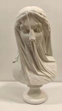 BUSTE DE LA VIERGE VOILEE DE