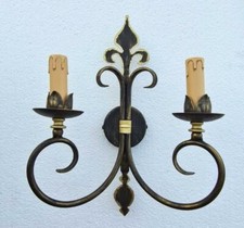 Applique da parete rustico con