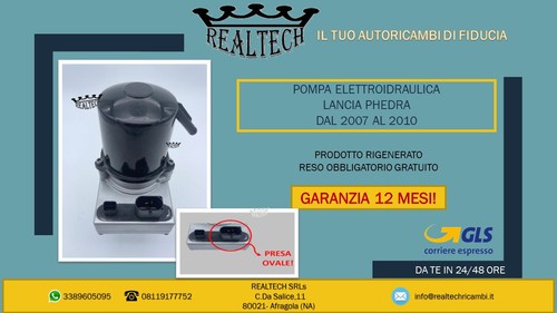 Pompa elettroidraulica lancia - pompa,