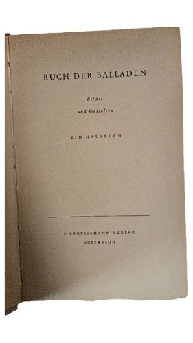 Bertelsmann libro delle - c.,