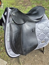 Sella dressage nera 5 - sella, 17,5