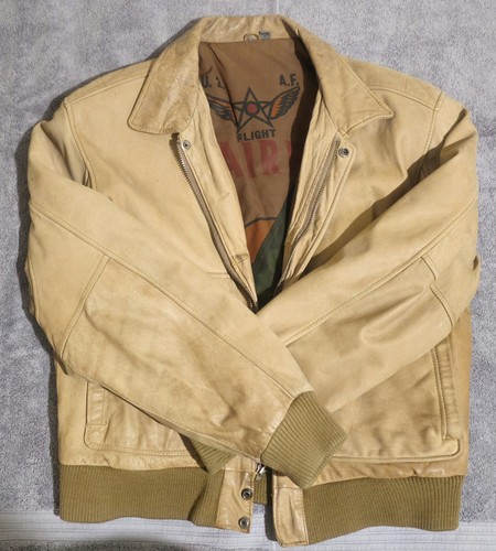 Giacca pelle vintage - giacca, u2