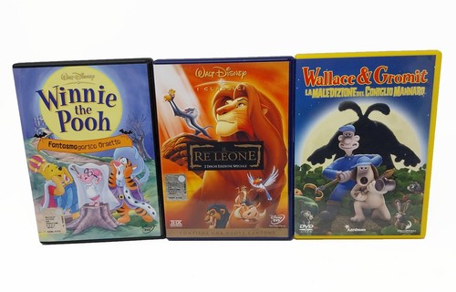 Lotto dvd animazione re - animazione,
