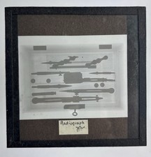 UNUSUAL c1900 XRAY Radiograph