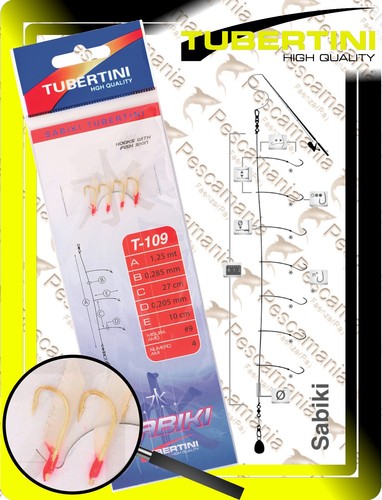 Sabiki tubertini 109 125 - tubertini, t-109