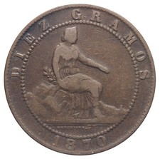 Spagna 10 centesimi - dn,