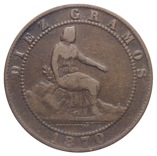 Spagna 10 centesimi - dn,