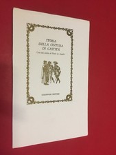 STORIA DELLA CINTURA CASTITA'