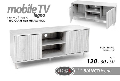 Mobile porta moderno legno - tv,