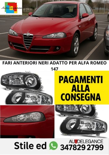 Fari anteriori neri adatto - 🤩fari,