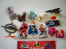 SET FIGURINE SORPRESA KINDER DISNEY GLI INCREDIBILI 2004 - FIGURINE DA COLLEZIONE