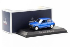 1:43 Renault 5 R5 Alpine blu metallizzato 1972 Norev diecast 510512