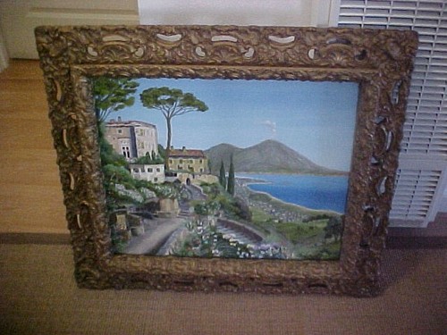 Monte vesuvio dipinto ad - vesuvio,