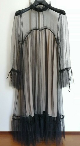 Louxury donna vestito - vestito, nero