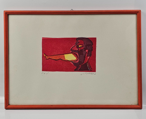 Mino maccari linoleografia - mino,