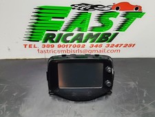 SCHERMO DISPLAY MULTIFUNZIONE TOYOTA AYGO CITROEN C1 PEUGEOT 108 86140-0H01 2017