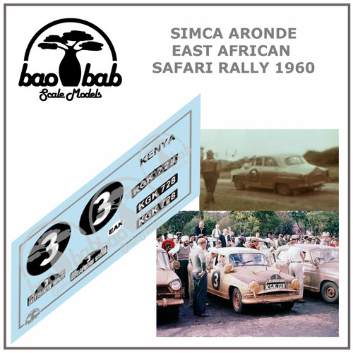 Calcas simca aronde east - 1/43,
