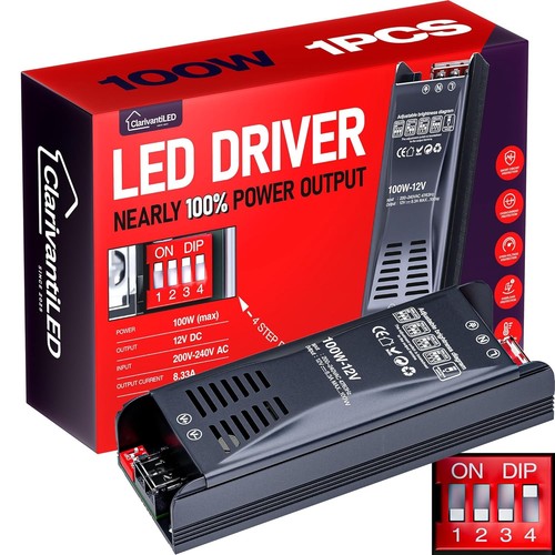 Trasformatore 12v 100w 33a - 12v, 8.33a