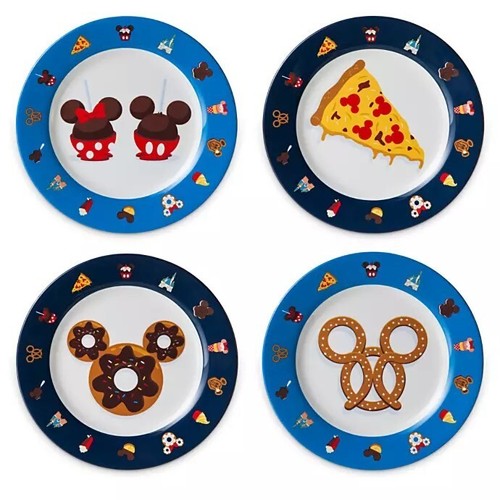 Set piatti melamina - , cibo