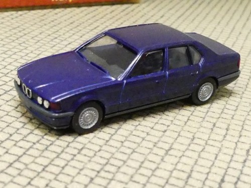 Herpa bmw 735i blu - 735i, scuro