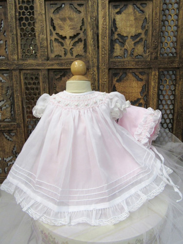 Vestito will beth bianco rosa - vestito, will'beth