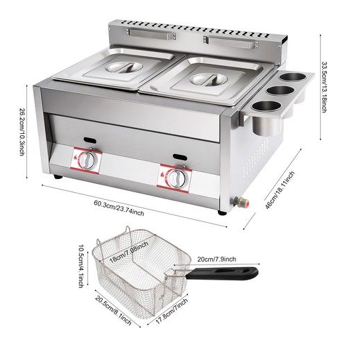 Friggitrice cucina commerciale